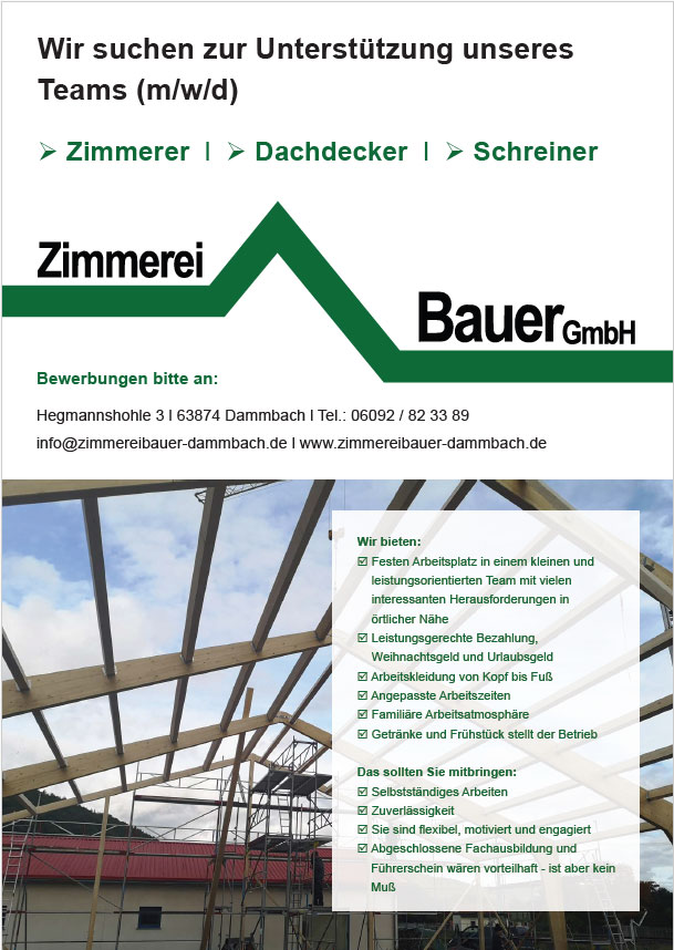 Zimmerei Bauer Dammbach
